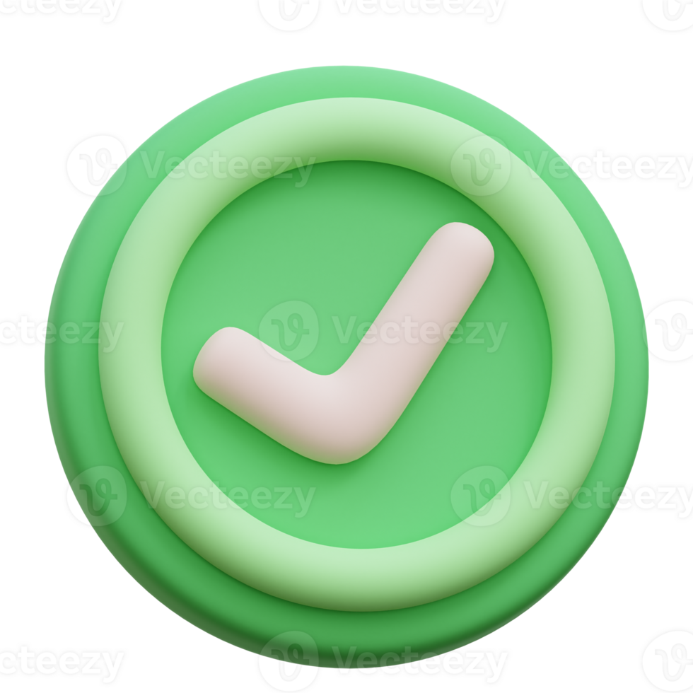 Checklist 3D Icon Illustration png