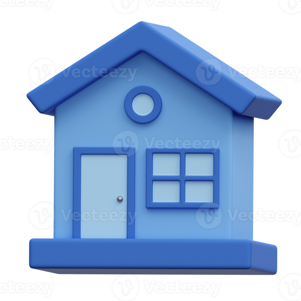 Home 3D Icon Illustration png