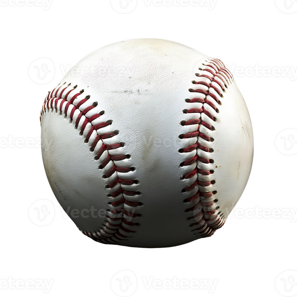 Classic Baseball Ball Isolated on Transparent Background png