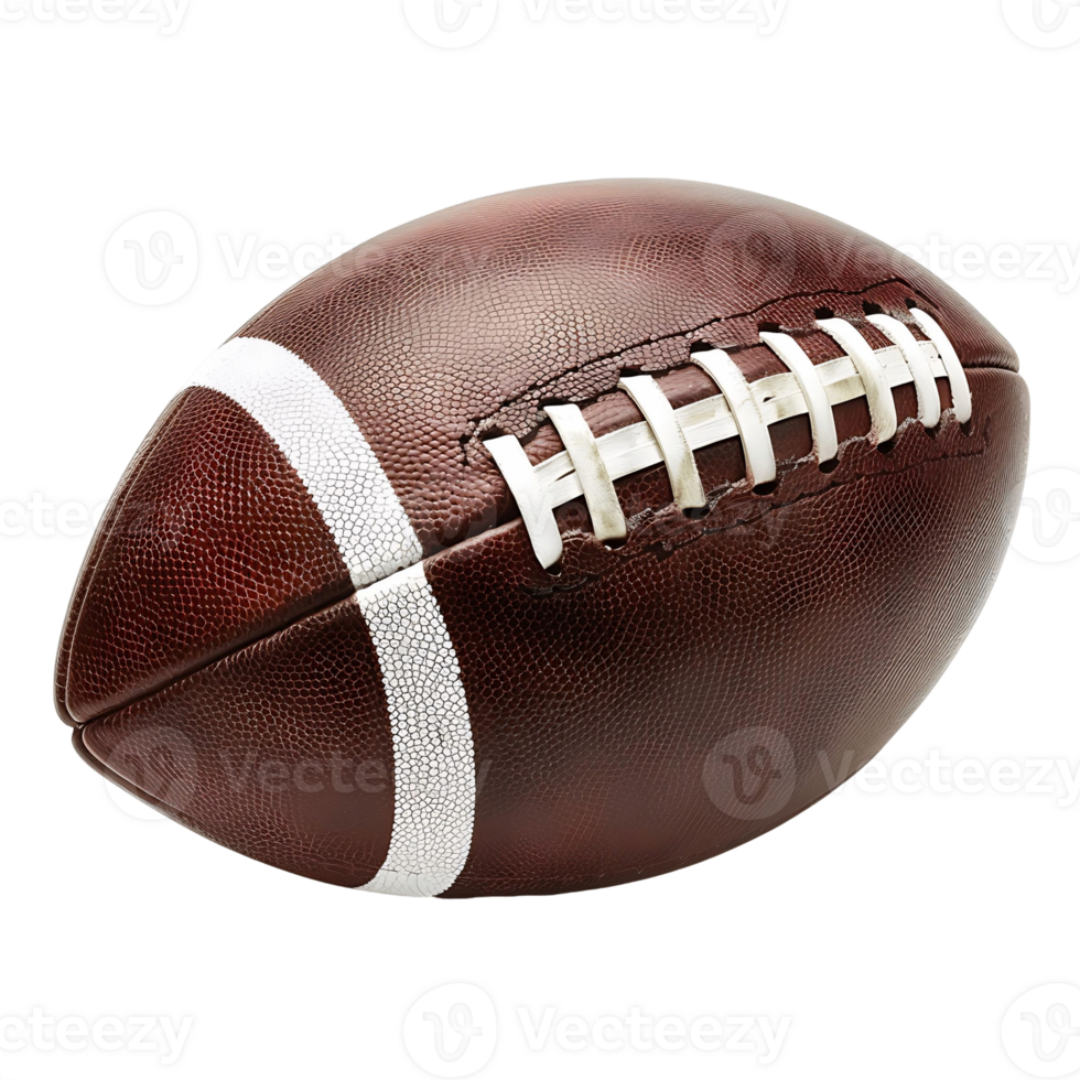 Stunning American Football Ball on Transparent Background png