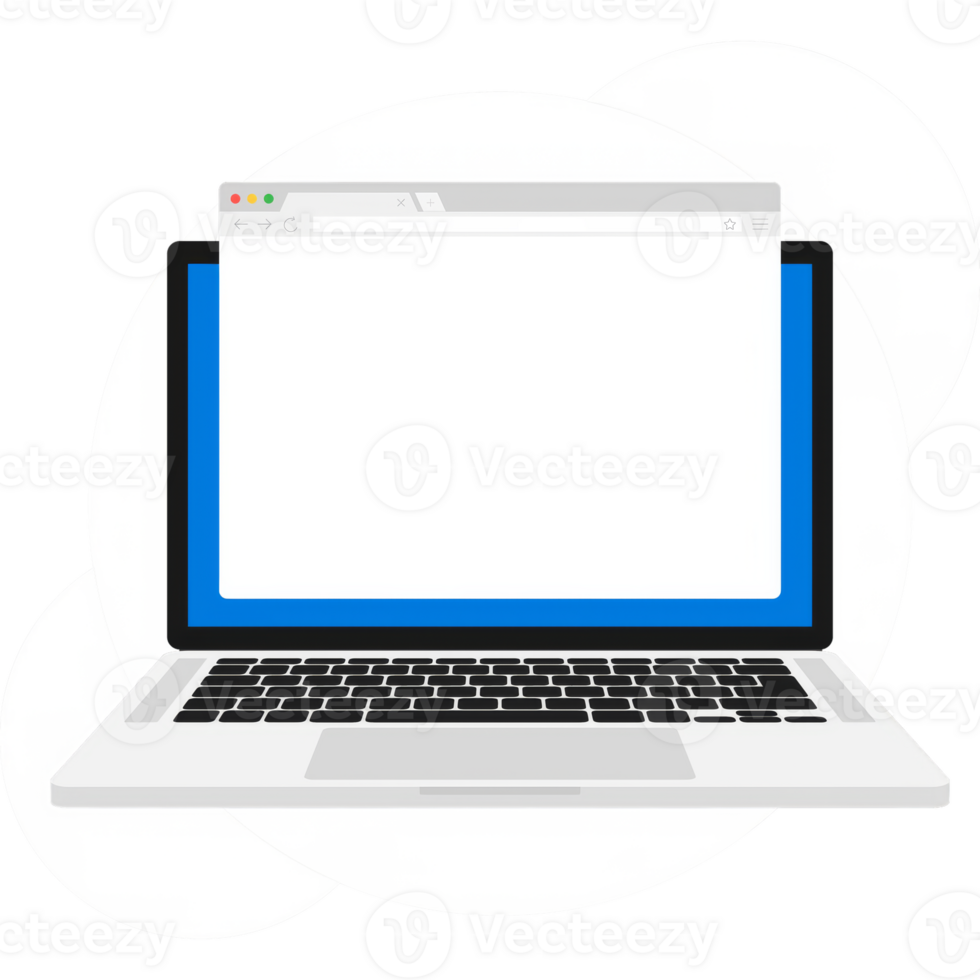 Browser window illustration. Browser or web browser in flat style. Window concept internet browser. png