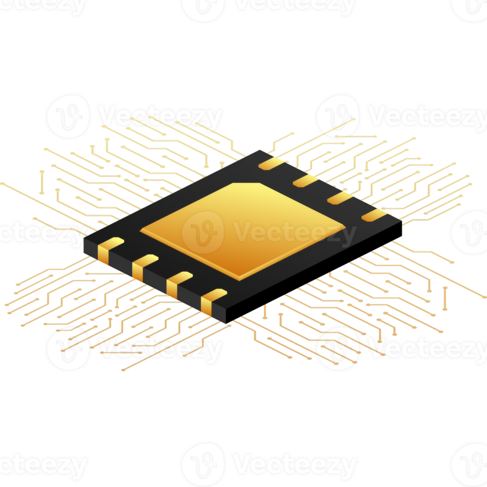 Digital e sim chip motherboard digital chip. Modern icon. White background. template. Communication icon symbol. png