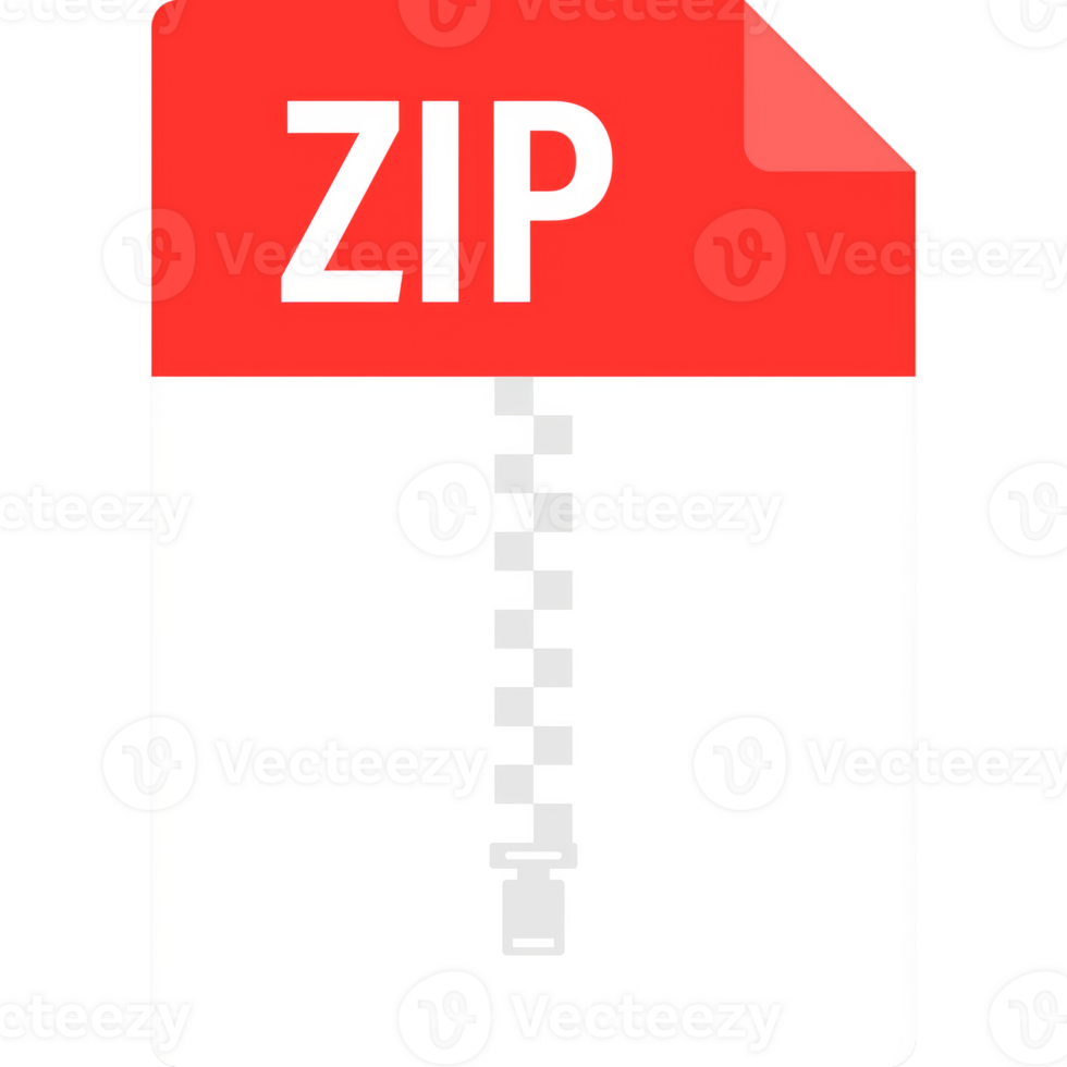 Zip file. Icon for web background design. Email sign. Technology illustration. Technology background. png