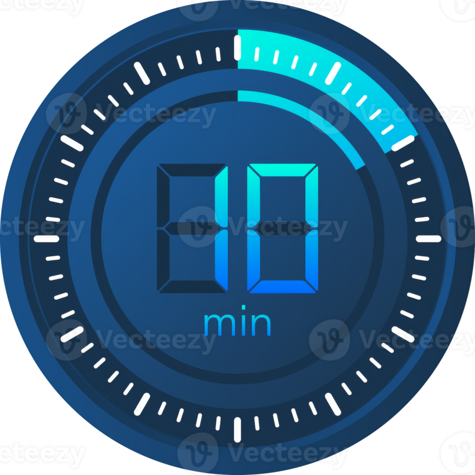 The 10 minutes, stopwatch icon. Stopwatch icon in flat style on a white background. stock illustration. png