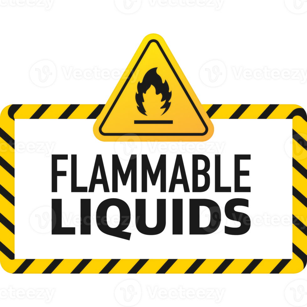 gul illustration av brandfarlig vätskor på vit bakgrund. illustration. brand flamma png