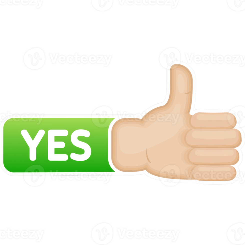 Check mark button with yes and no. Flat simple style trend modern red and green checkmark png