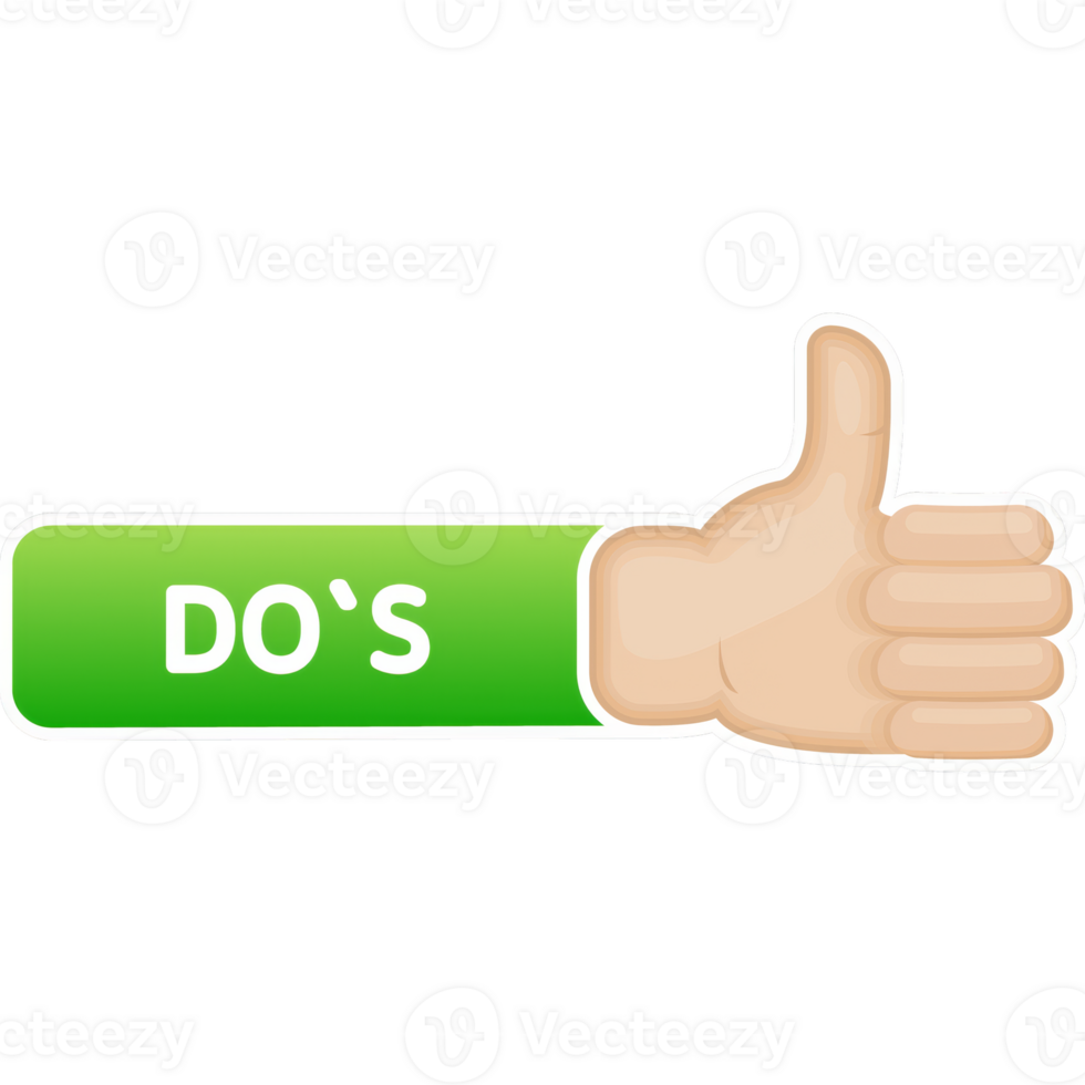Check marks ui button with dos and donts. Flat simple style trend modern red and green checkmark png