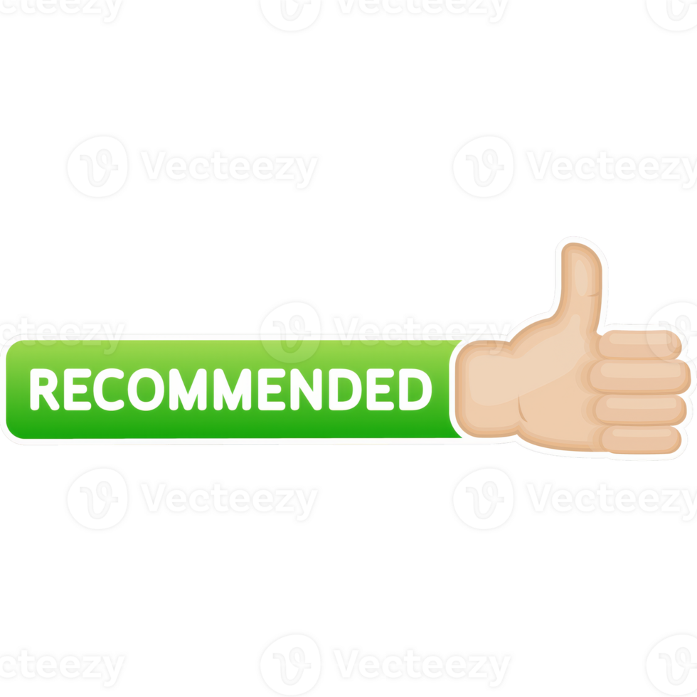 Recommend flat icon on white background. Green label recommended png