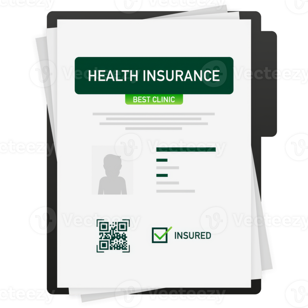 Health insurance in flat style. Flat . banner. Web banner. Medical infographic png