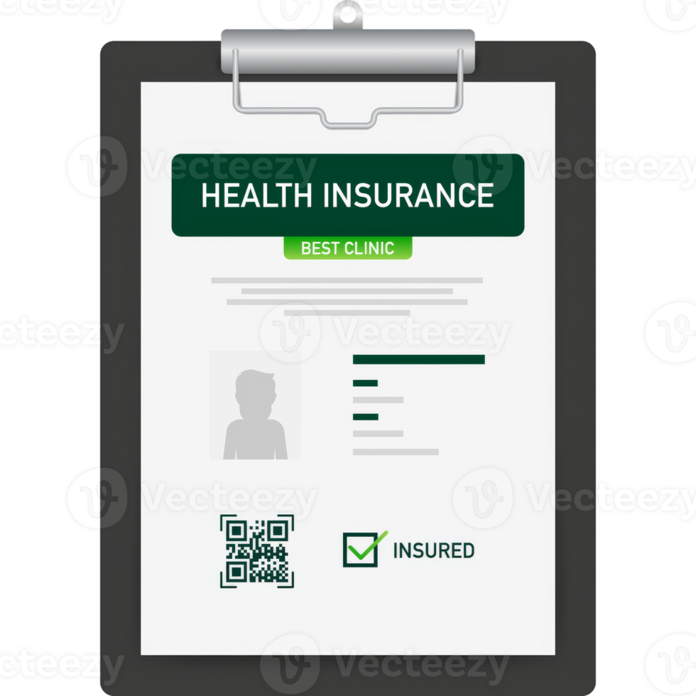 Gesundheit Versicherung im eben Stil. eben . Banner. Netz Banner. medizinisch Infografik png