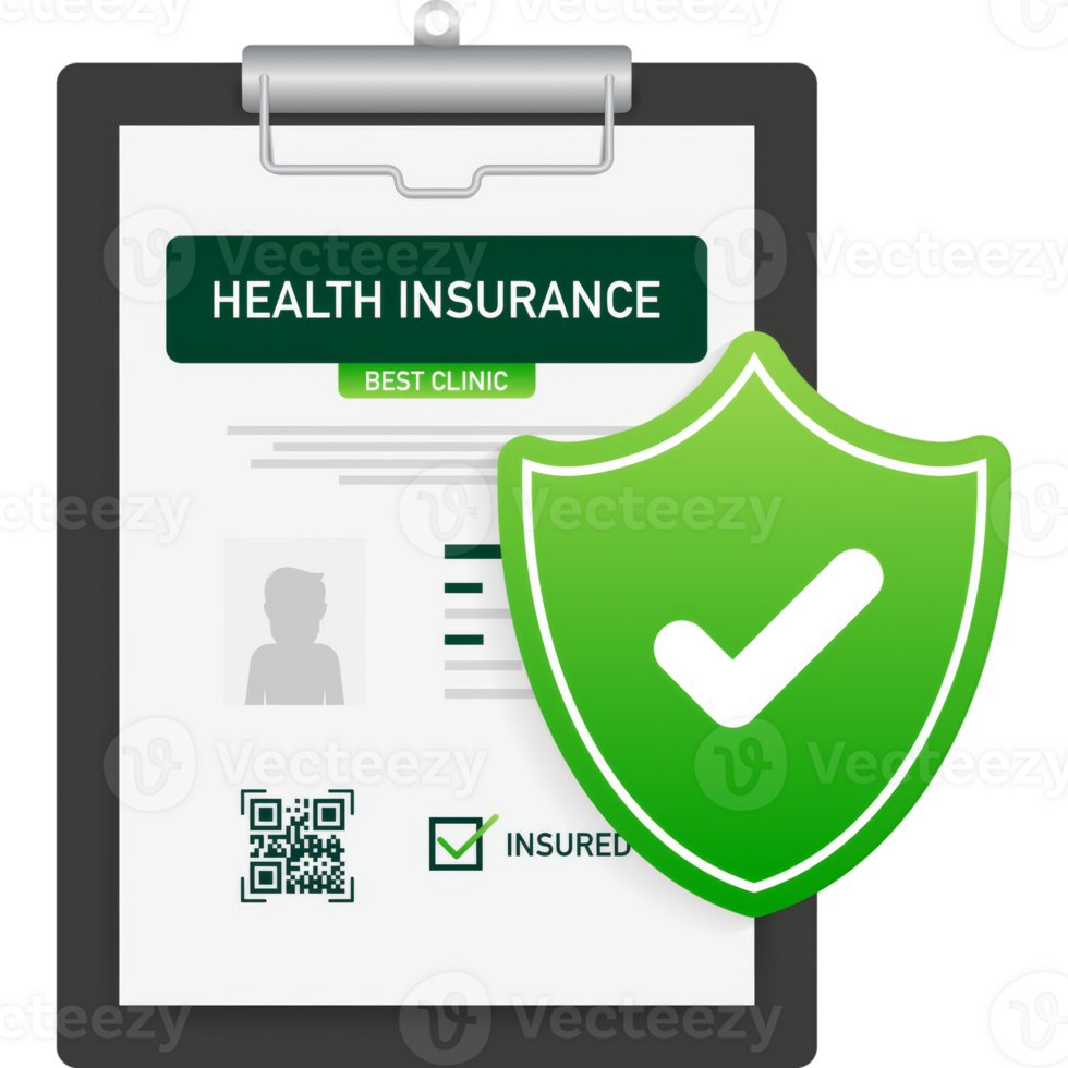 Health insurance in flat style. Flat . banner. Web banner. Medical infographic png