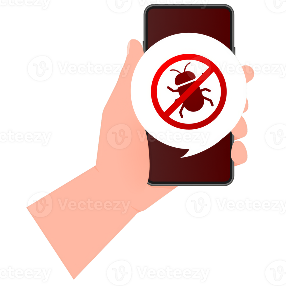 Virus loupe. Searching virus. Microbe icon. Cyber secure. png