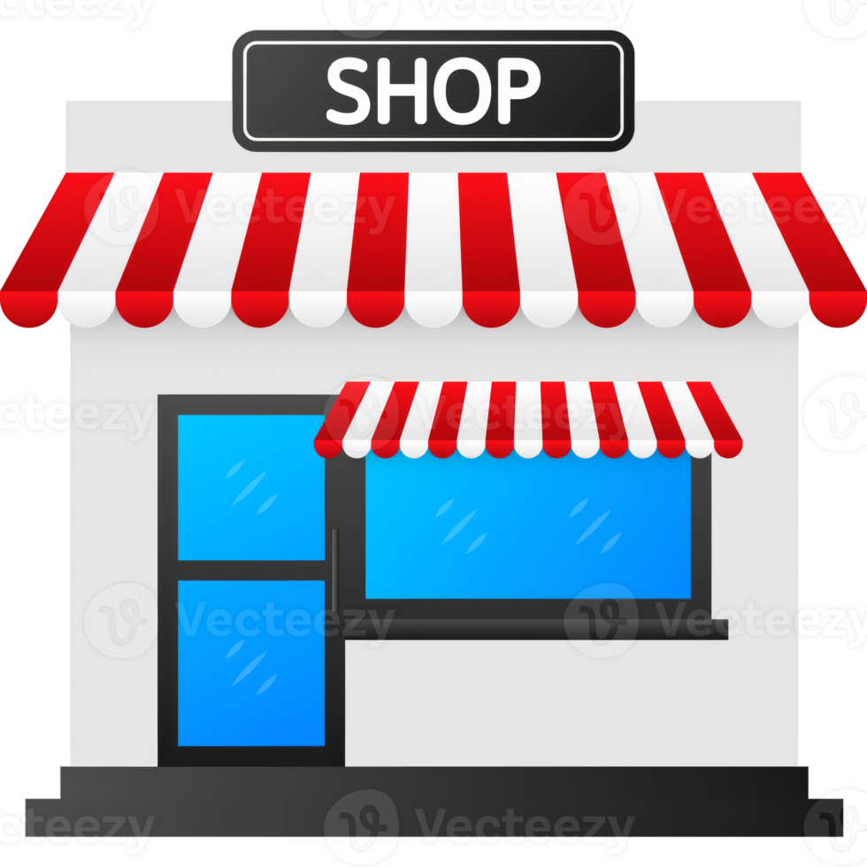 Flat shop banner, great design for any purposes. Online order. Discount banner design png