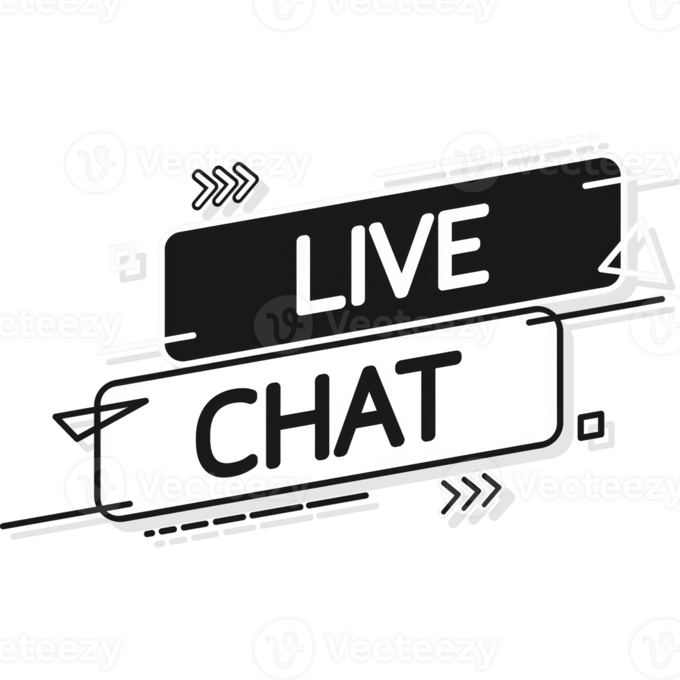 Live chat in flat style. Online support call center. Customer service. Client comment. Live button png