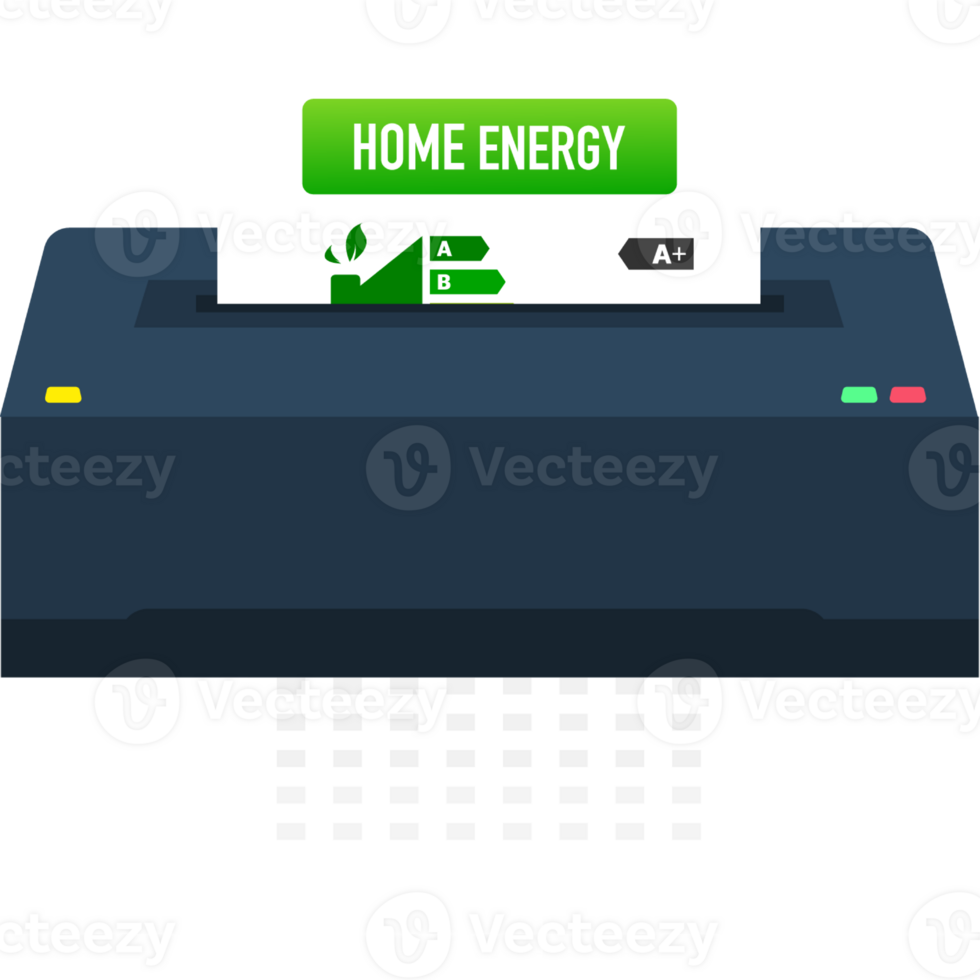 Flat home energy with shredder. Smart home. Future technology. logo illustration. Internet technology. icon png