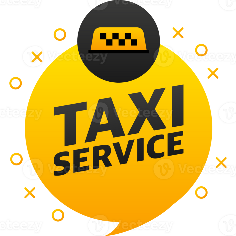 Taxi service, great design for any purposes. App logo concept. Brochure design template, card, banner png