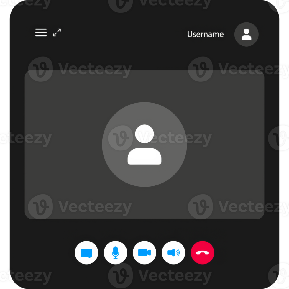 Icon with live chat call. Isometric illustration. Editable stroke. Online png