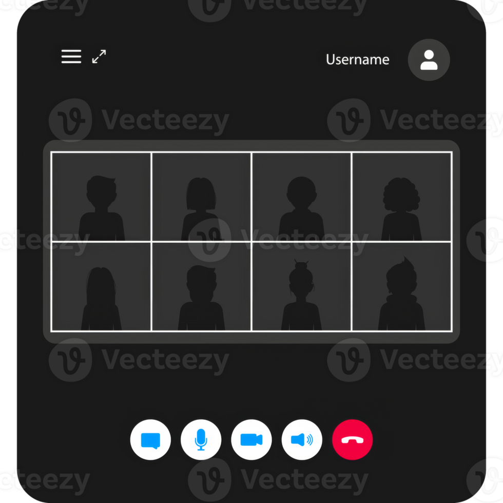 Icon with live chat call. Isometric illustration. Editable stroke. Online png