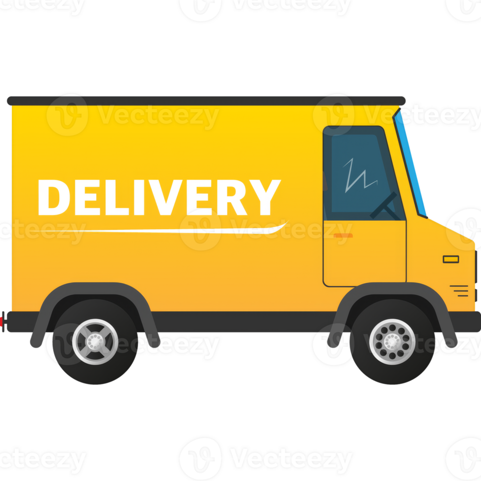 Express delivery service badge. Fast time delivery order with stopwatch on white background. illustration png