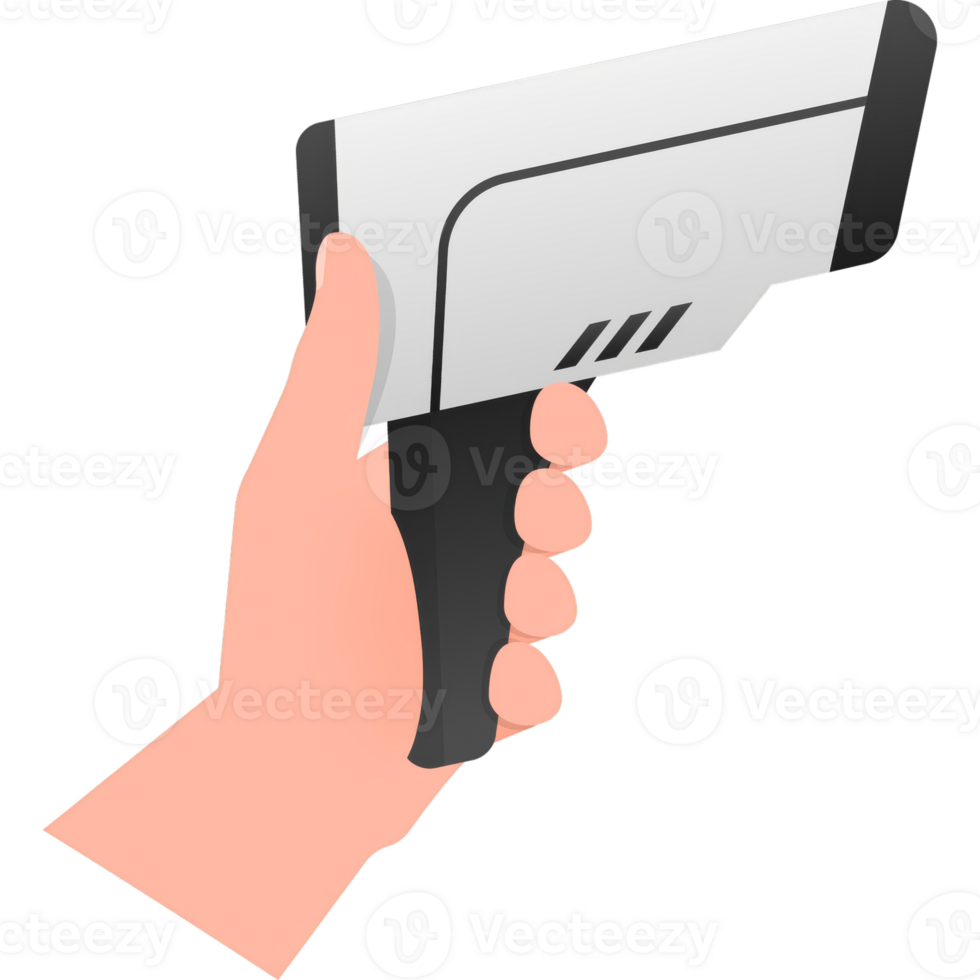 Linear measuring temperature for medical design. logo png