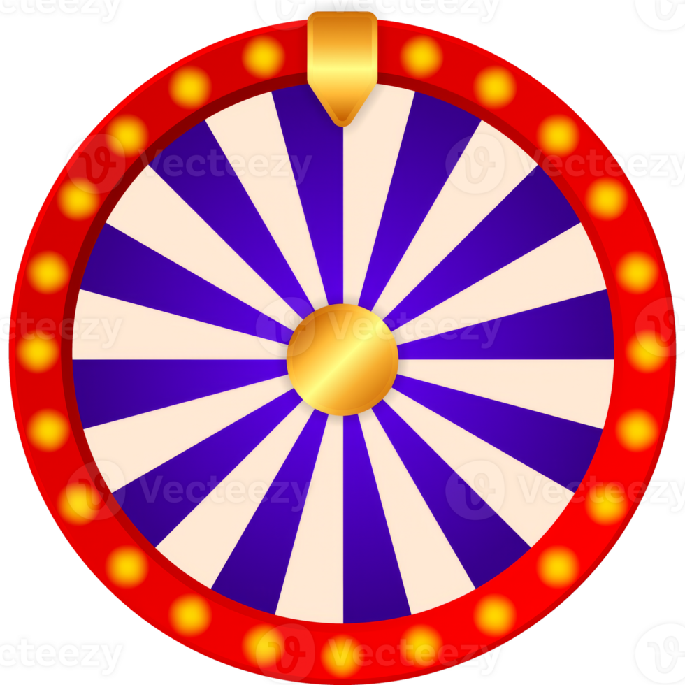 Fortune wheel in modern style. illustration 3d style. Modern 3d graphic png