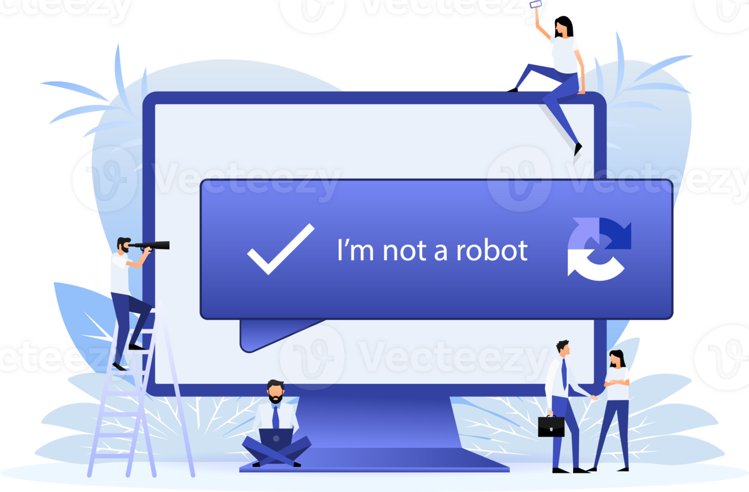 Captcha i am not a robot png