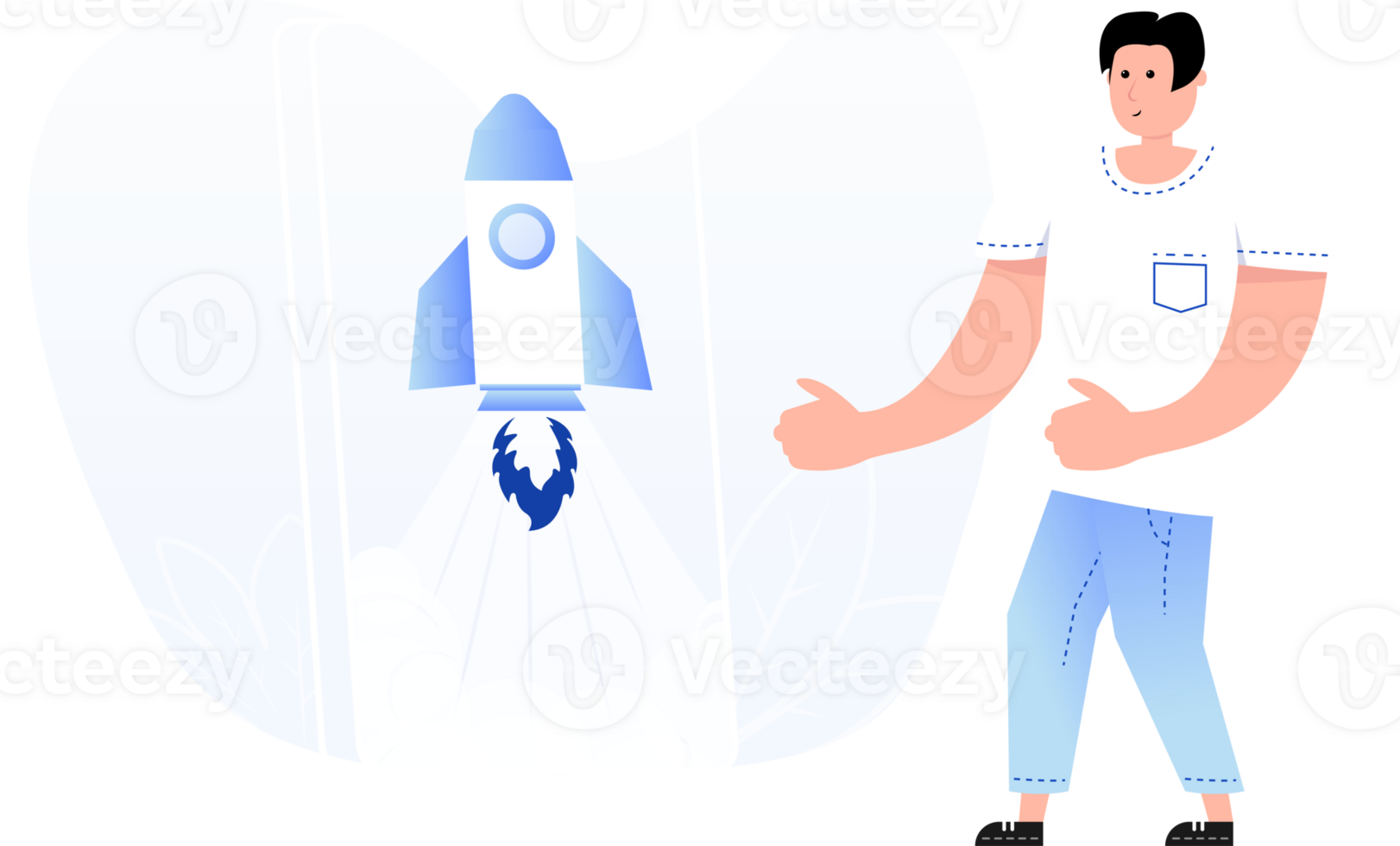 start up on smartphone png