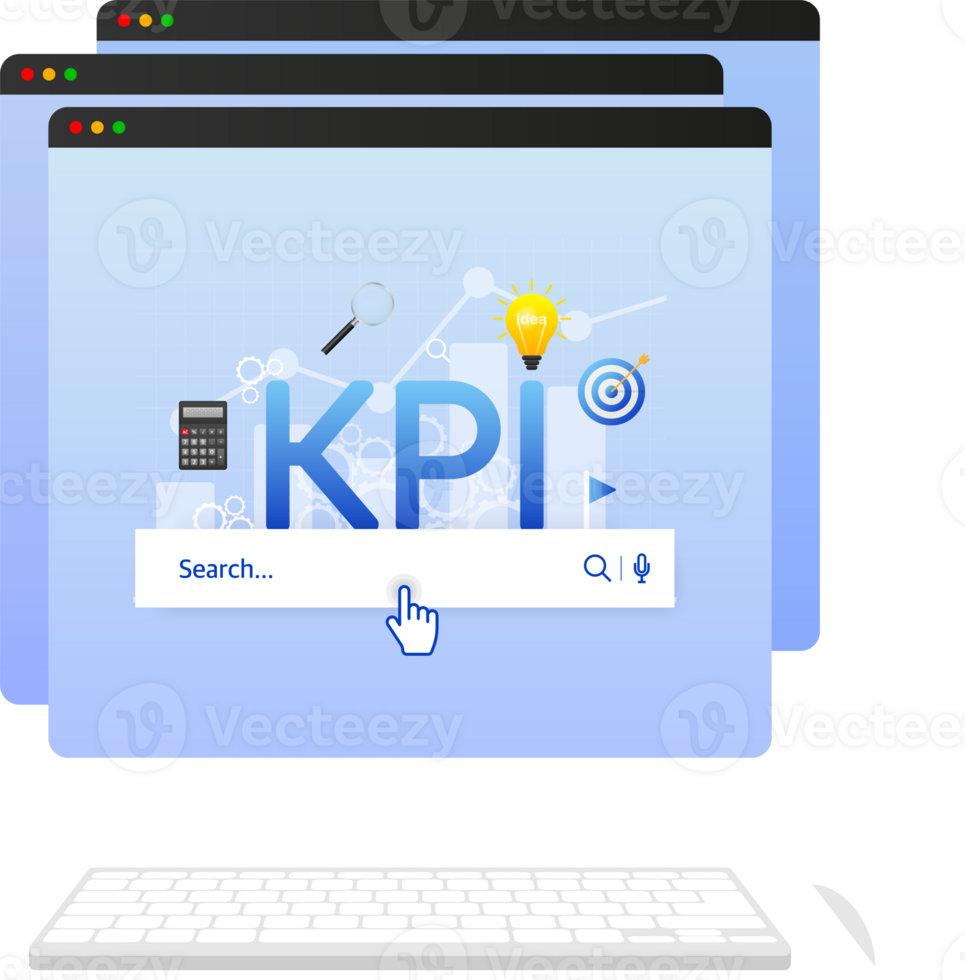 Kpi for marketing. Financial investment png