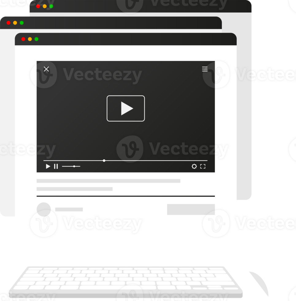 Live tutorial computer window png