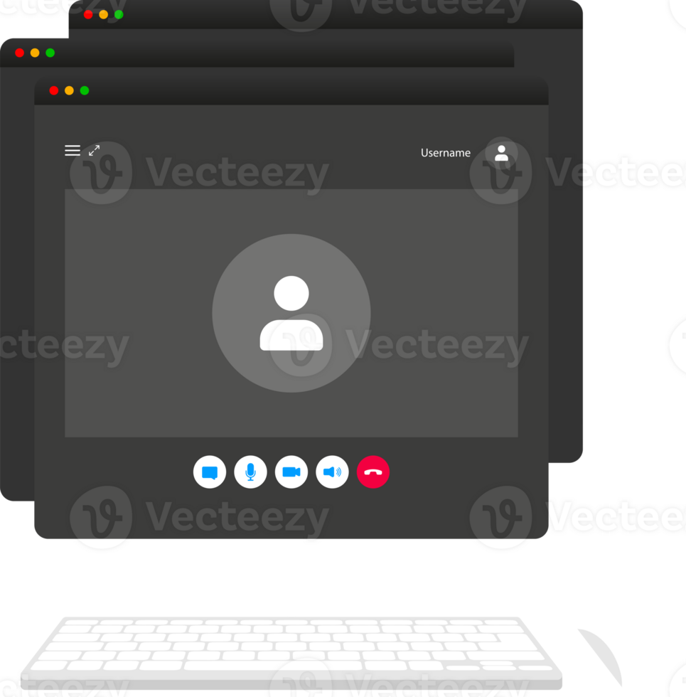 Mockup with call people. Mobile phone mockup illustration png