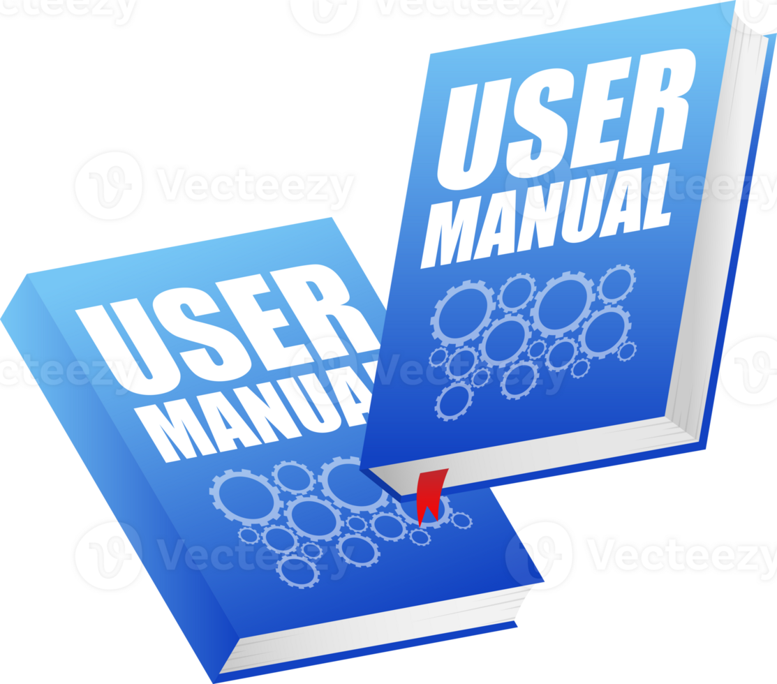 User manual Books icon. Textbook with bookmark. Diary or notebook. illustration. png