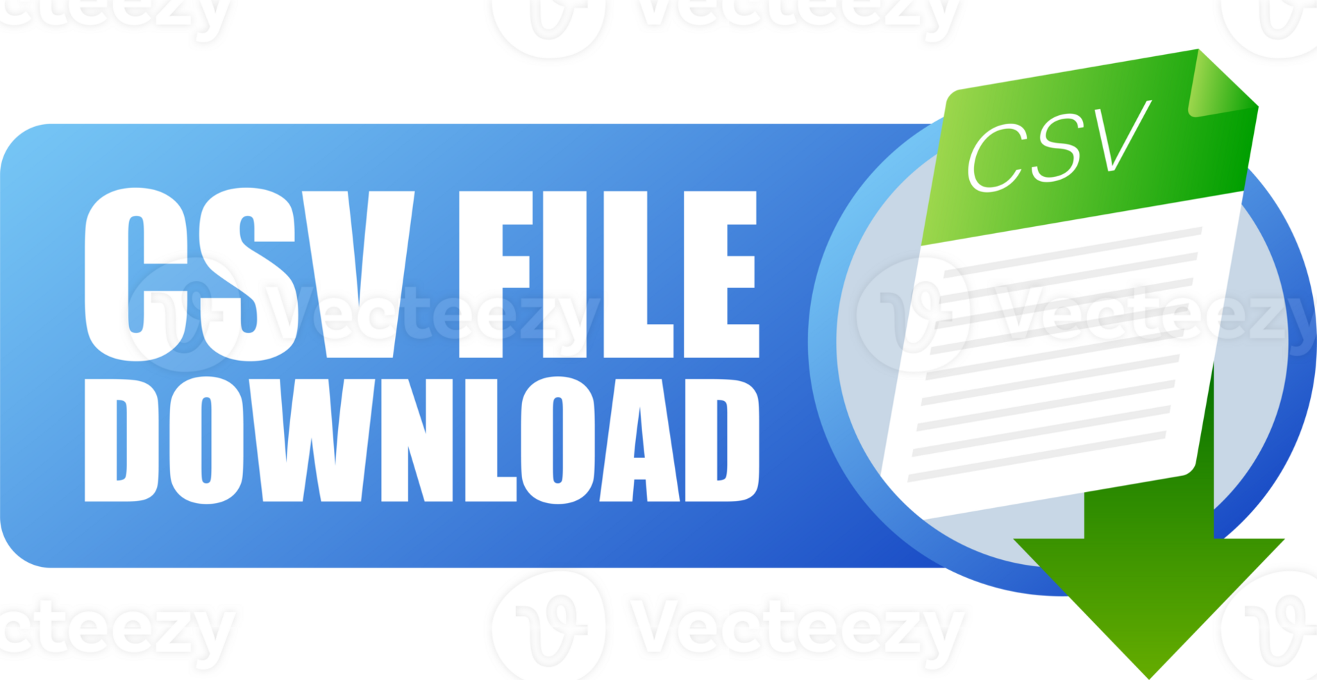 CSV file icon. Spreadsheet document type. Modern flat design graphic illustration. CSV icon. png