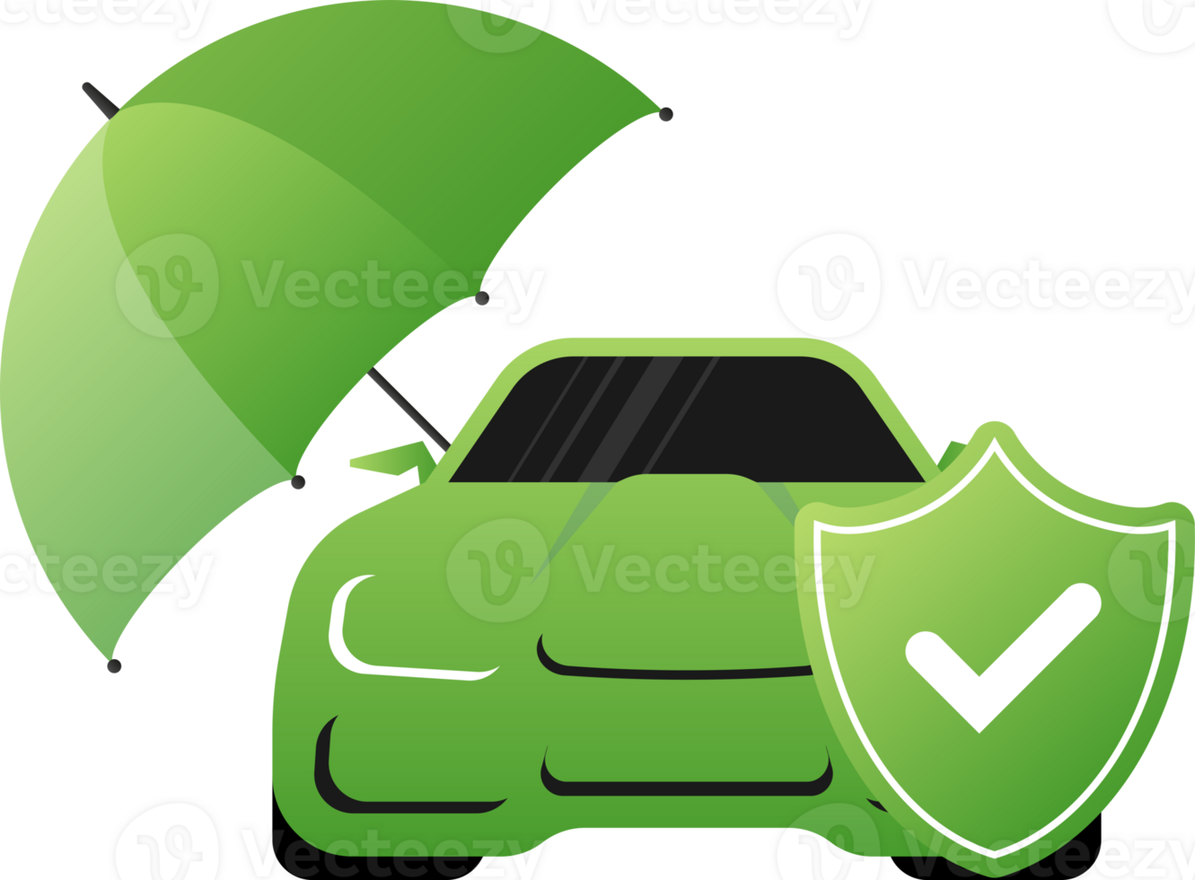 Car Insurance concept. Insurance policy. Money Guarantee. illustration. png