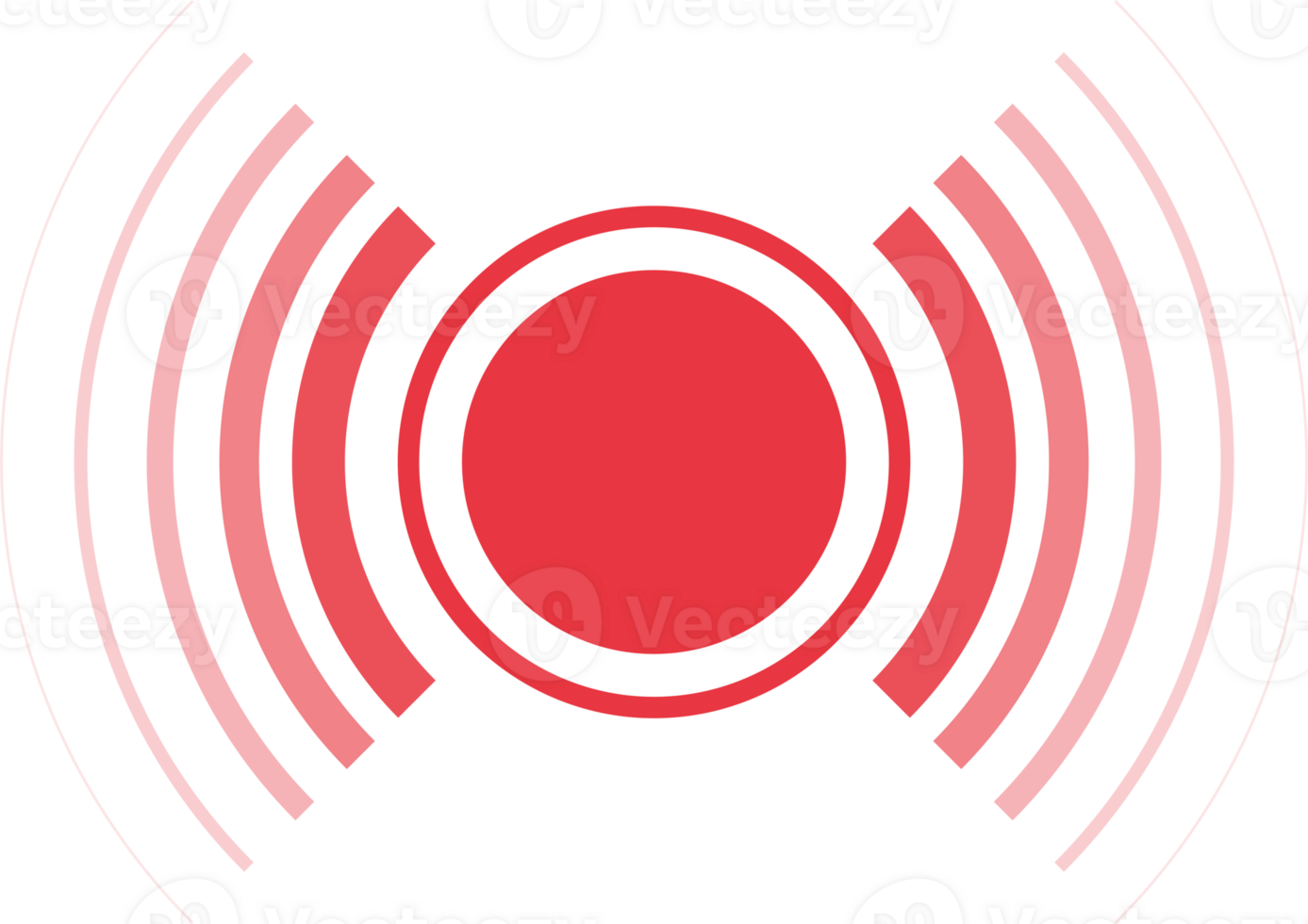 Pain red circle or localization mark. Health care. Circles for marking. png