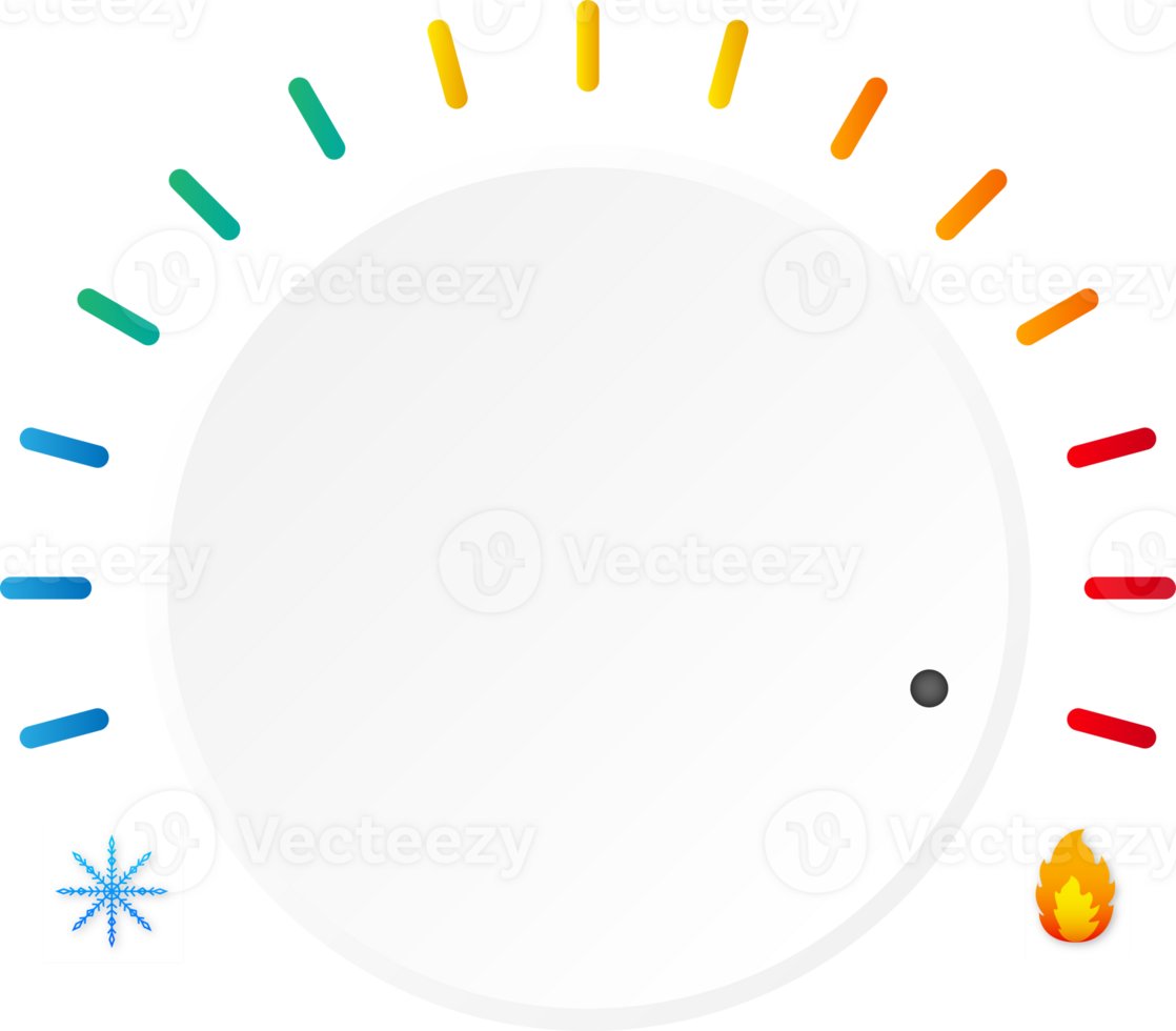 Hot and cold temperature icon. Sun and snowflake. png