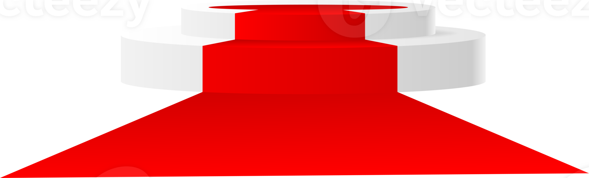 Winner podium. geometric platform. red technology background. Award ceremony background png