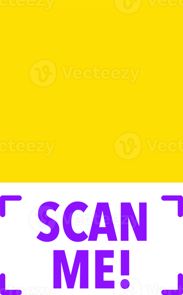 Varredura mim ícone com qr código. inscrição Varredura meu. qr código rótulo. png