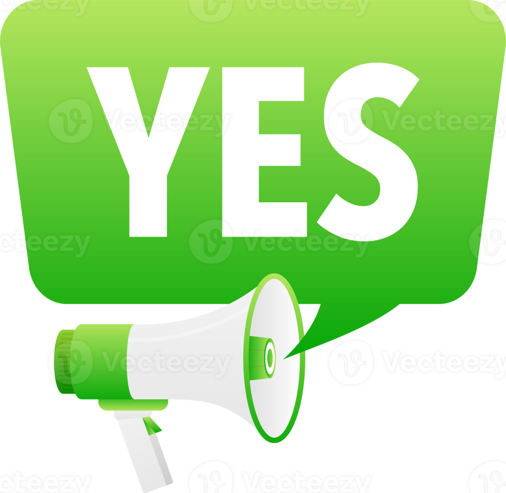 Yes and No button. Approved and Rejected. Yes no in speech bubble. Check marks. png