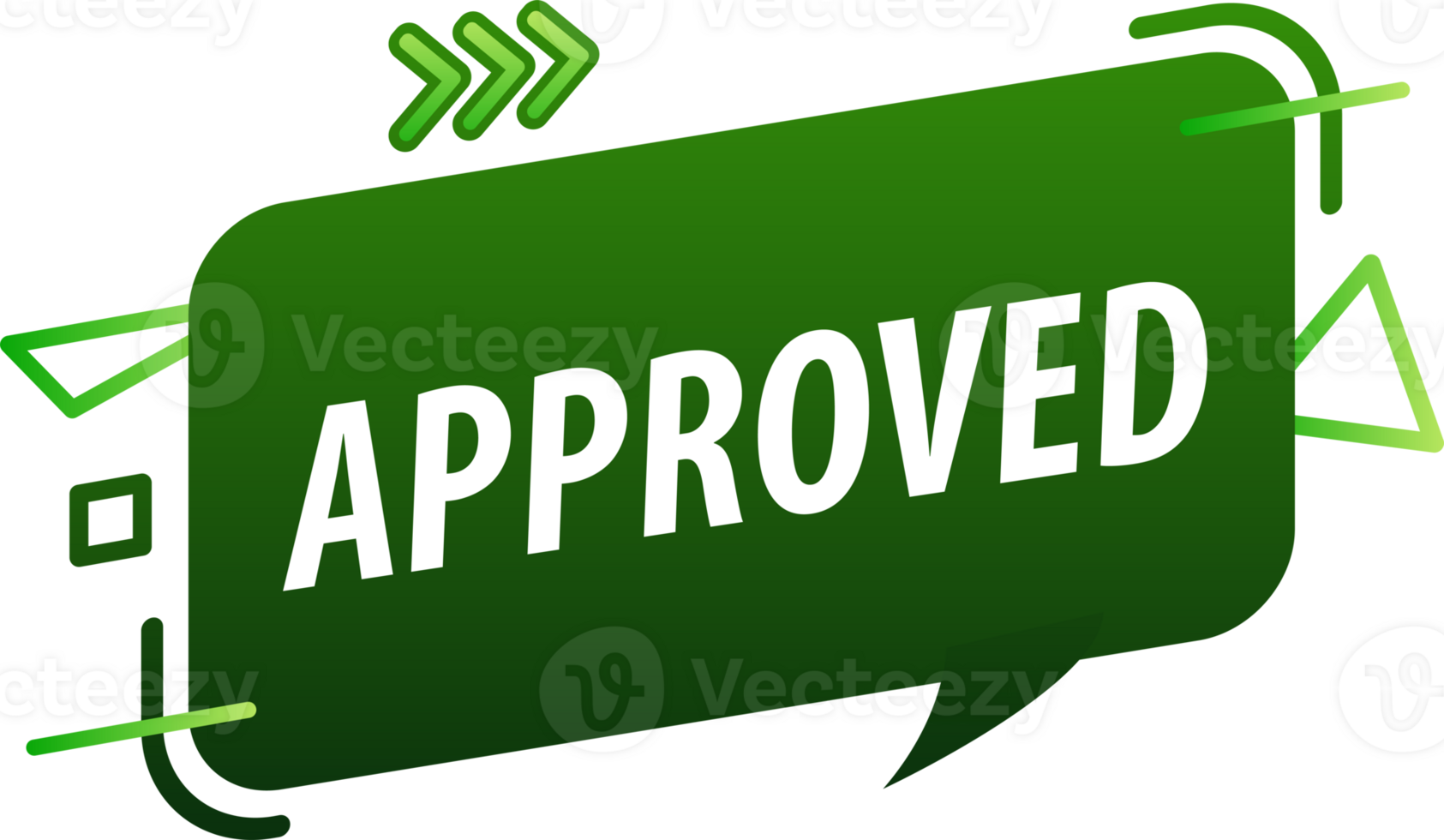 Approved rejected label, sign. Check mark, approval sign. png