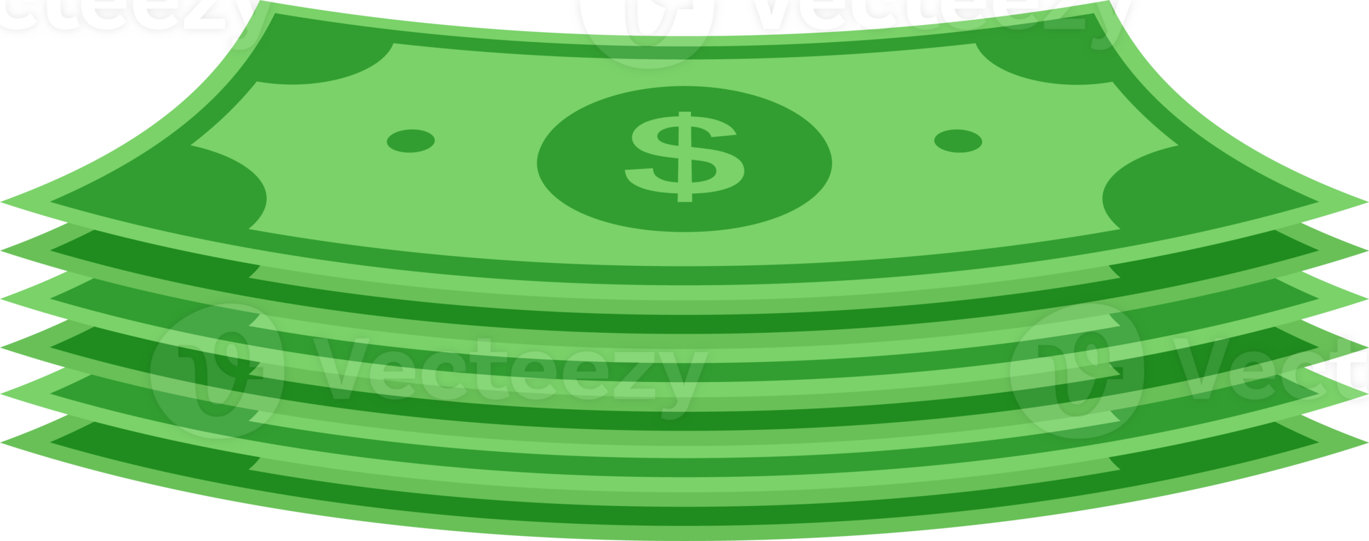 Huge packs of paper money. Dollar bills. Twisted paper bills and stack of currency banknotes png