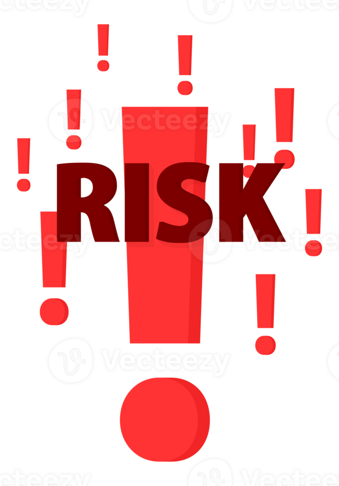 Risk assessment. High risk meter. illustration. png