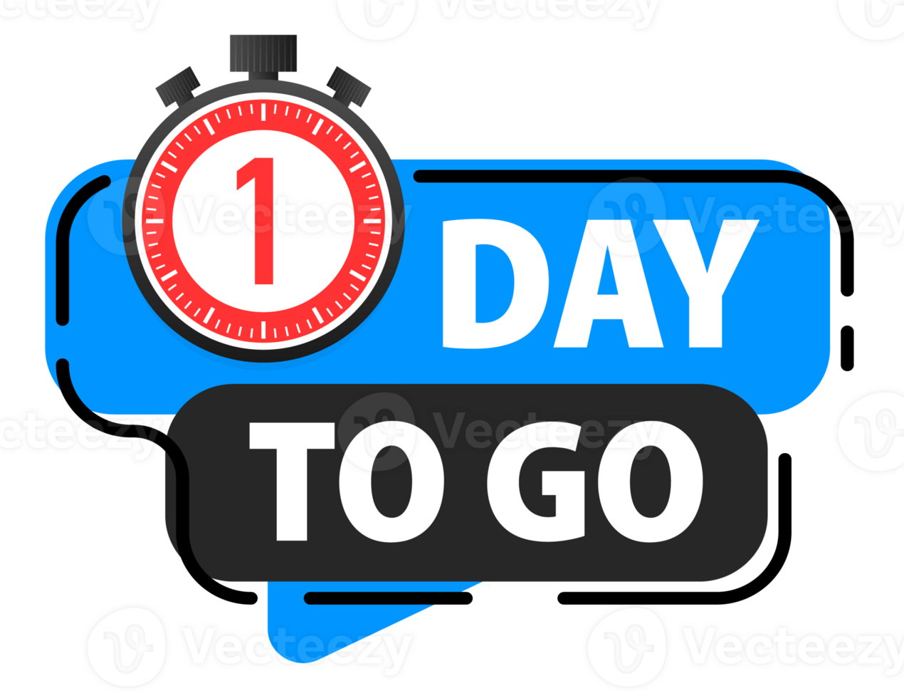 1 Day to go icon. Days Left Badges. Offer countdown date number. Timer, Hourglass icon. png