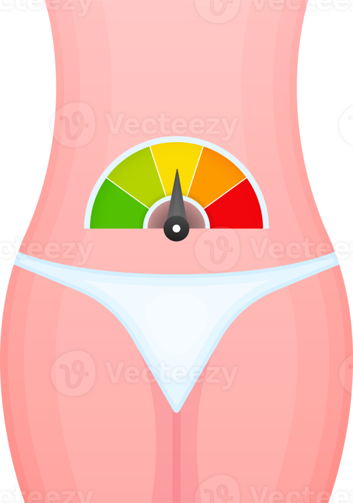 Metabolism level scale, speedometer, indicators. Metabolism medical. png