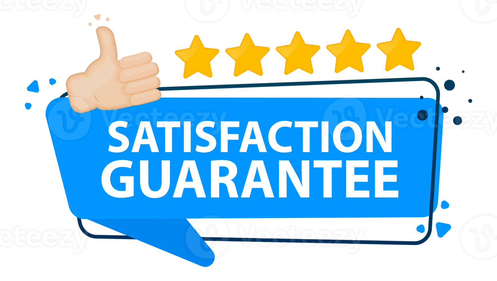 100 percent satisfaction guarantee label. Guarantee badge png