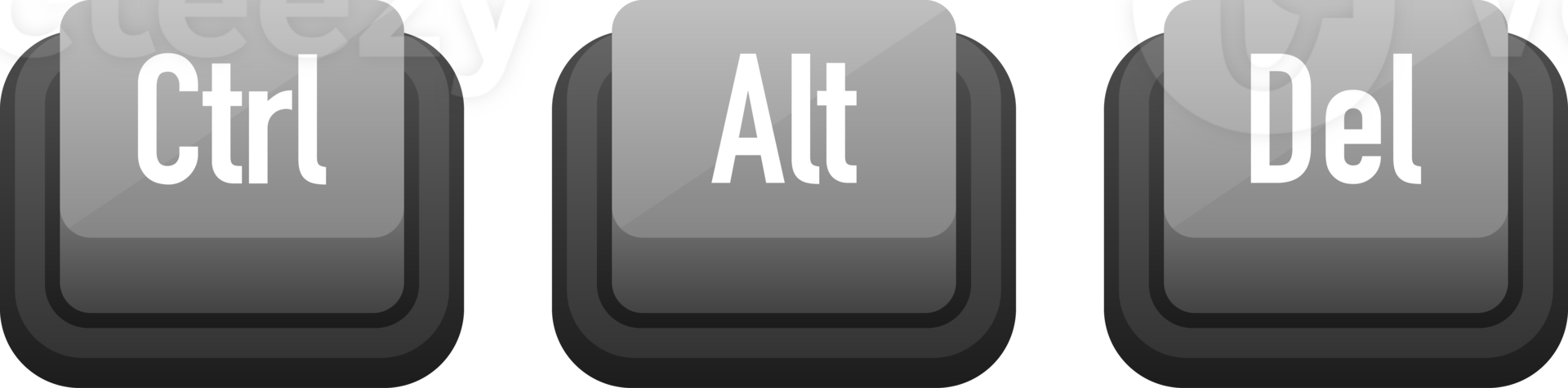 Ctrl alt del shortcut keys. Keyboard keys png