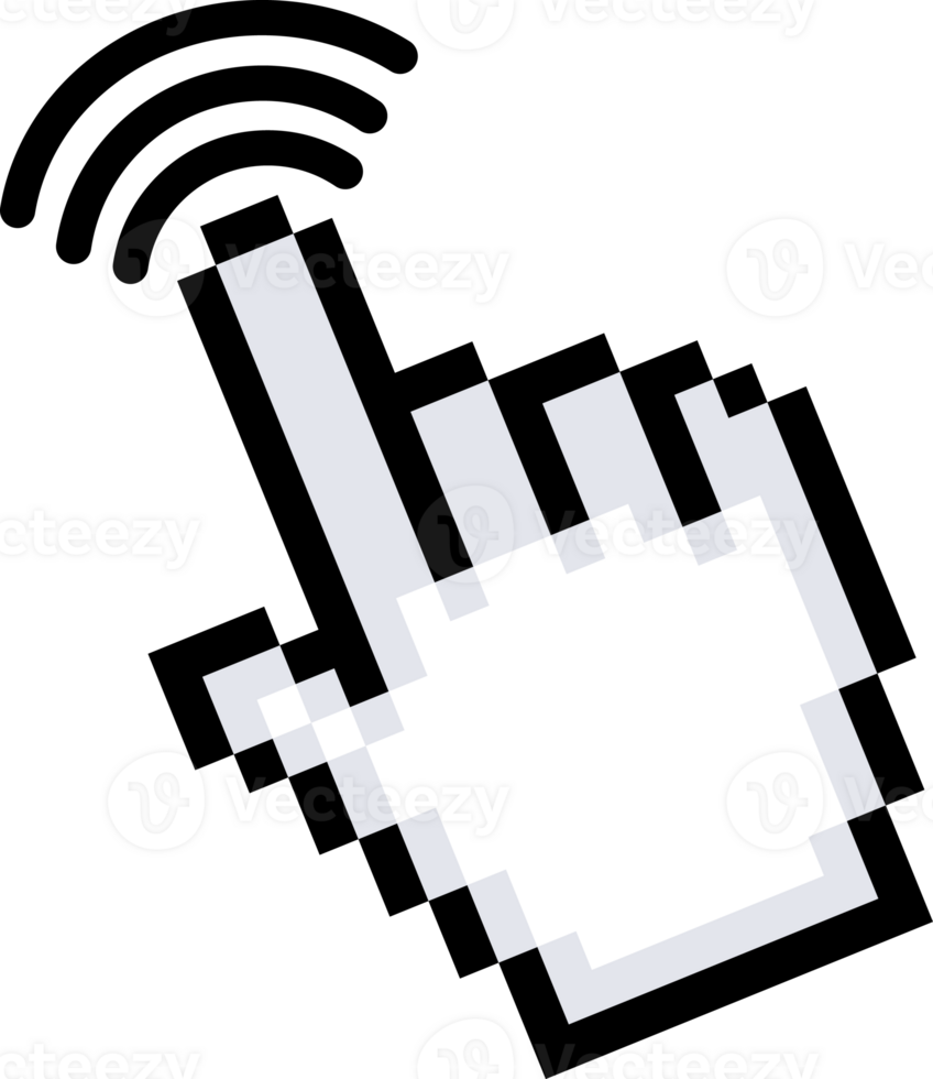 Computer mouse click cursor. Click arrow. Pointer cursor png