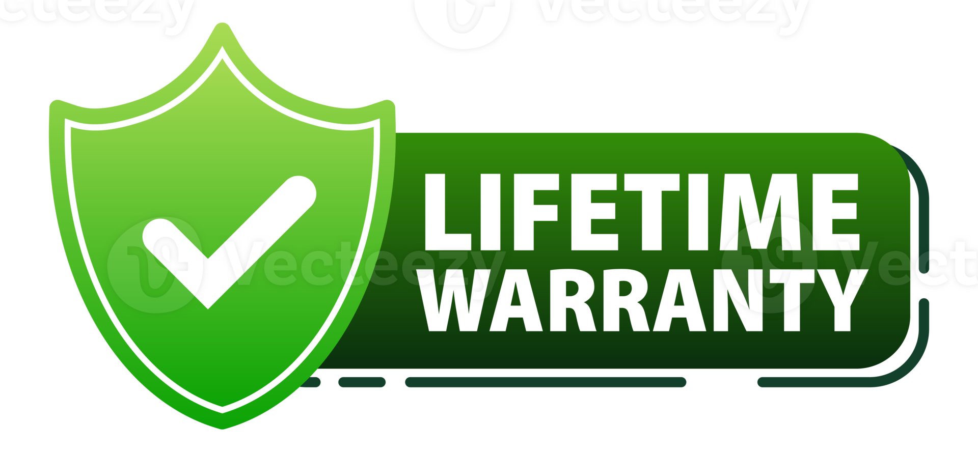 lifetime warranty label. Lifetime warranty on product quality and reliability png