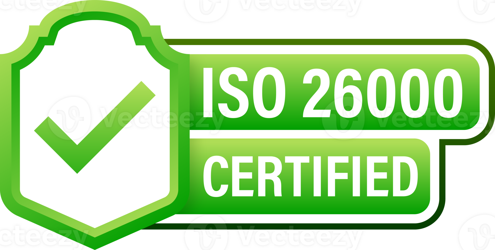 ISO certified set stamp and labels. Quality management system certified png