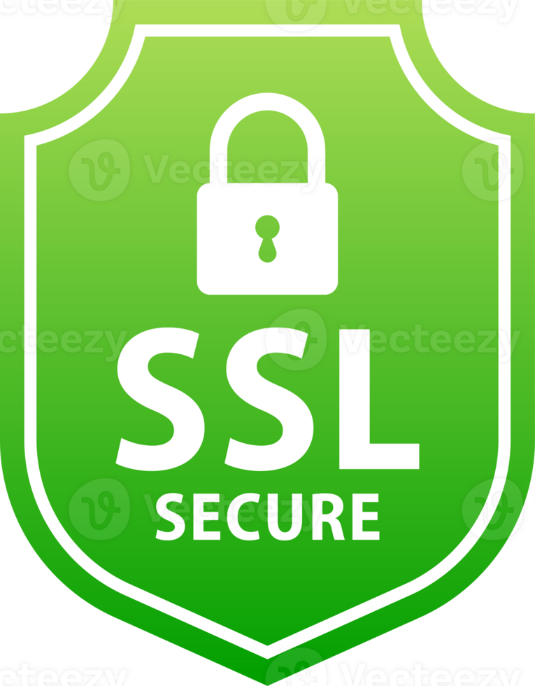 Secure connection. SSL shield protected. https certificate privacy icon. Ssl safe png