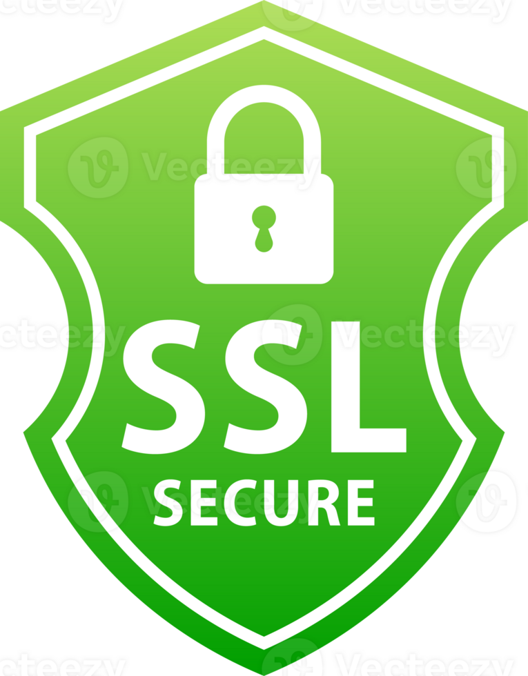 Secure connection. SSL shield protected. https certificate privacy icon. Ssl safe png